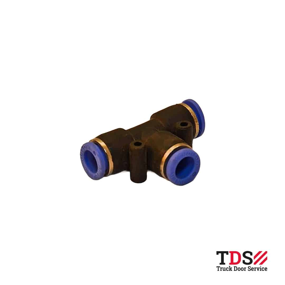 T-koppeling TKI 4mm - QPlus - artikelnummer 10.0306 - Truck Door Service