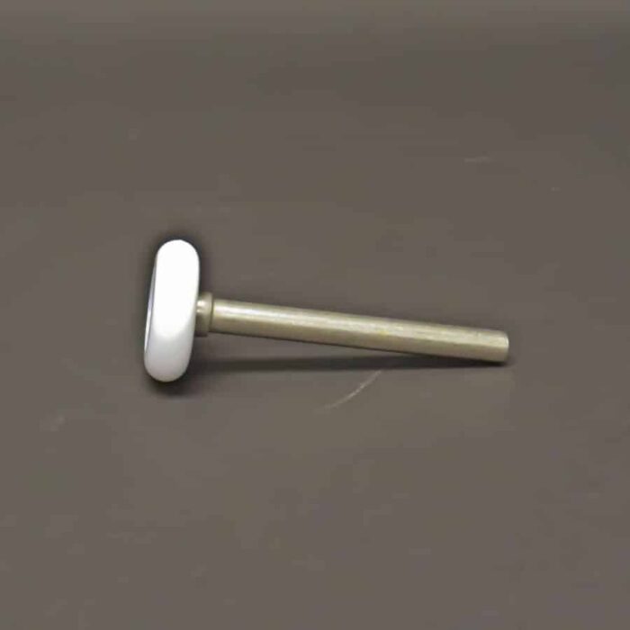 Looprol 2" / 51mm nylon loopvlak met RVS as 100mm, 100kg - Afbeelding 5