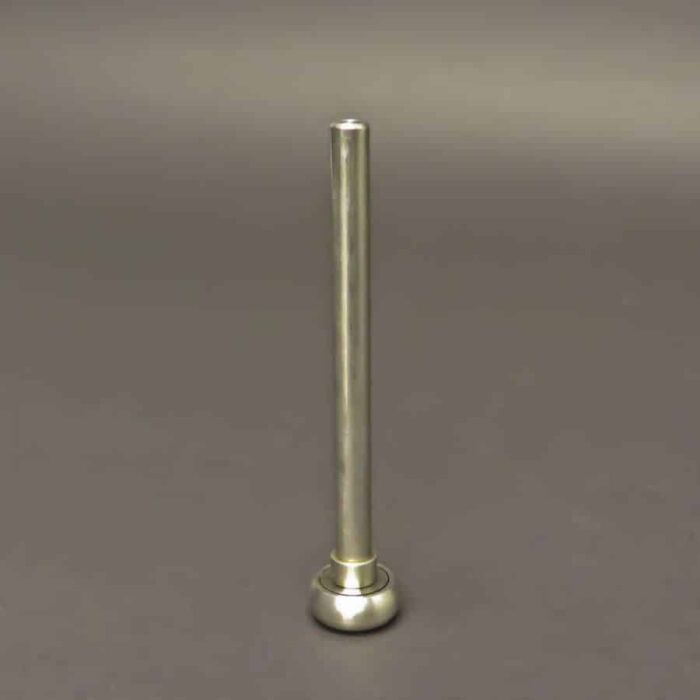 Rol 1"/25mm RVS en lange as 130mm