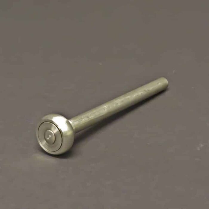 Rol 1"/25mm RVS en lange as 130mm - Afbeelding 9