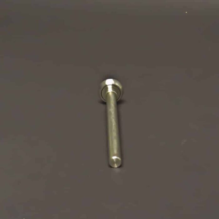 Rol 1"/25mm RVS en lange as 130mm - Afbeelding 6