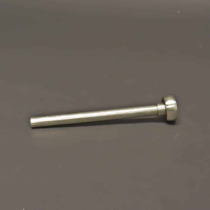 Rol 1"/25mm RVS en lange as 130mm - Afbeelding 4