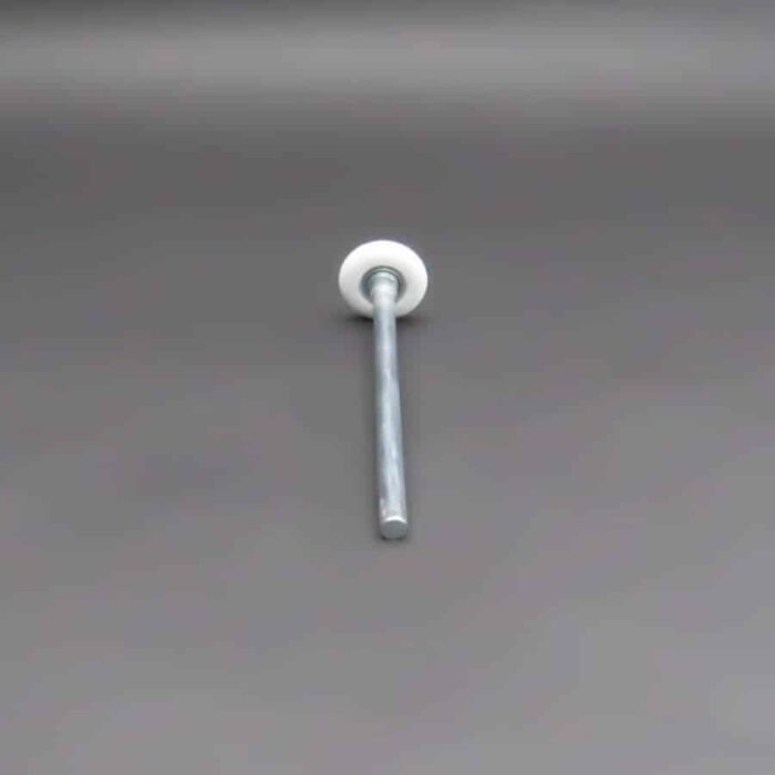 Rol 2" / 51mm nylon loopvlak lange verzinkte as, 180 mm - Afbeelding 6