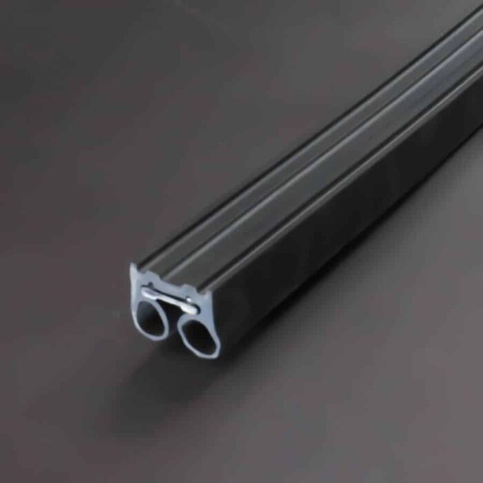 Bodemrubber incl. PVC klemlijst, Siebau L = 2500 - Afbeelding 2