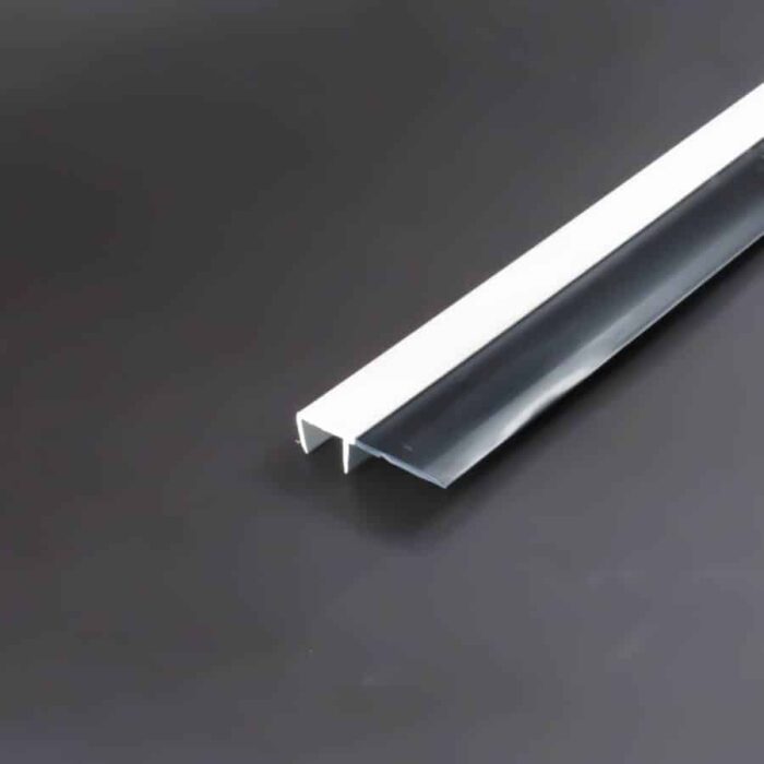 Topafdichting U-profiel 18 mm, L= 2500mm,  FIT/houten roldeur/C4