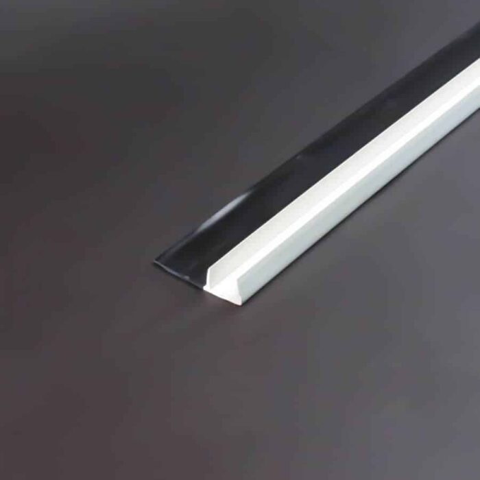 Topafdichting U-profiel 18 mm, L= 2500mm,  FIT/houten roldeur/C4 - Afbeelding 3