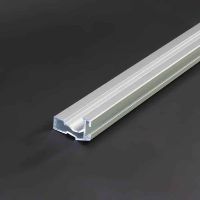 Bodemrubberhouder lgt.2500mm aluminium, Alu Plus - Afbeelding 5