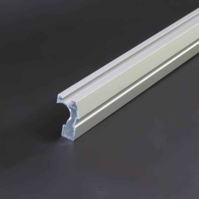 Bodemrubberhouder lgt.2500mm aluminium, Alu Plus - Afbeelding 4