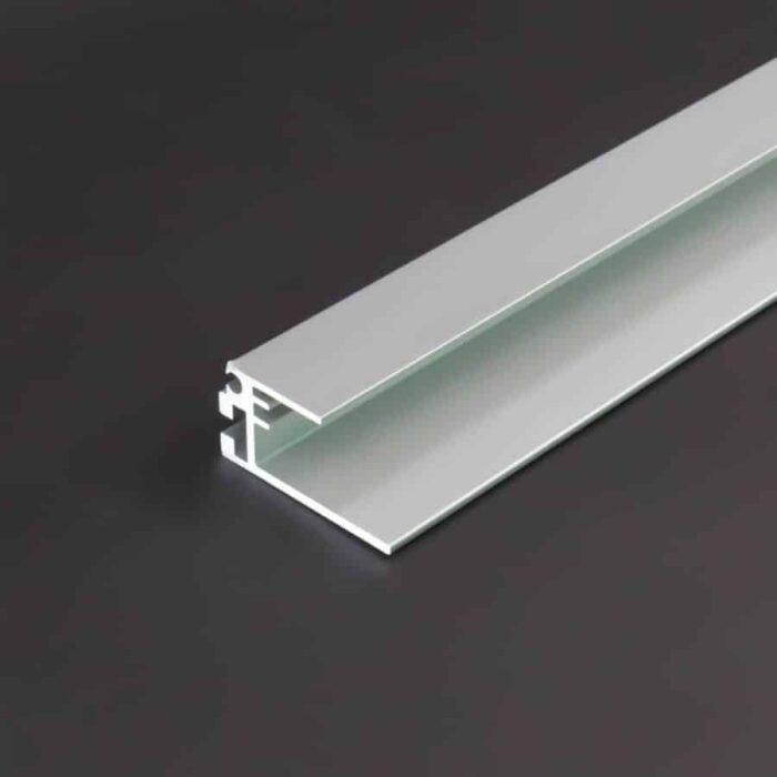 Toprubberhouder lgt.2500mm aluminium, Alu Plus - Afbeelding 5