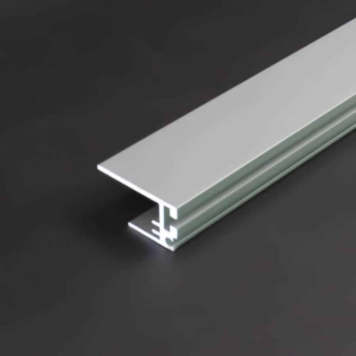 Toprubberhouder lgt.2500mm aluminium, Alu Plus - Afbeelding 3