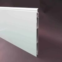Paneel 381x2500x25mm poedercoat RAL9010, Alu Plus