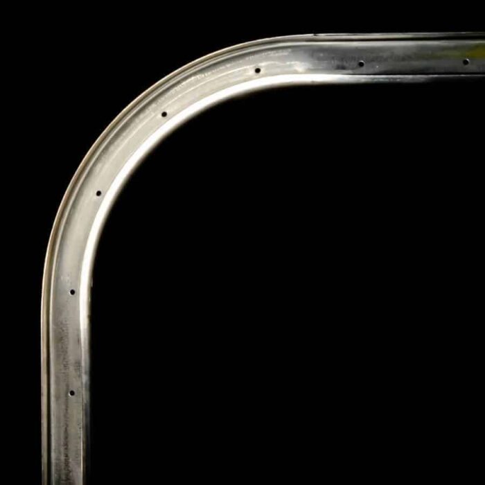 Rail 51mm R bocht R=204mm lgt:3200mm