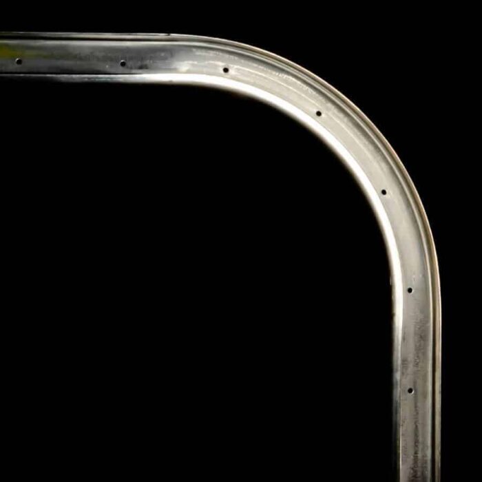 Rail 51mm L bocht R=204mm lgt.3200mm