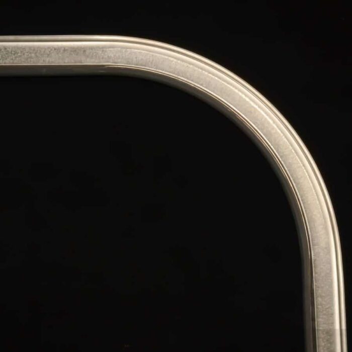 Rail 51mm R bocht R=250mm L= 3137 mm