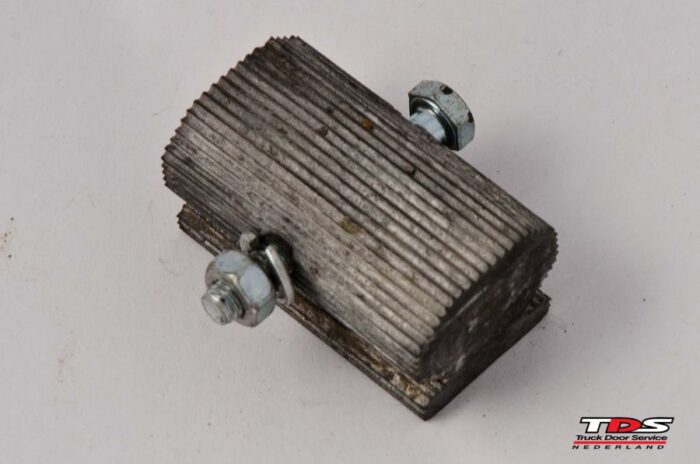 Eind aanslagrubber tbv 1" rail, Wihag