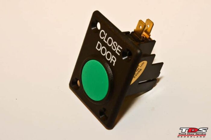 Kunststof inbouw drukknop (groen/sluiten) enkel elektrisch, Parker