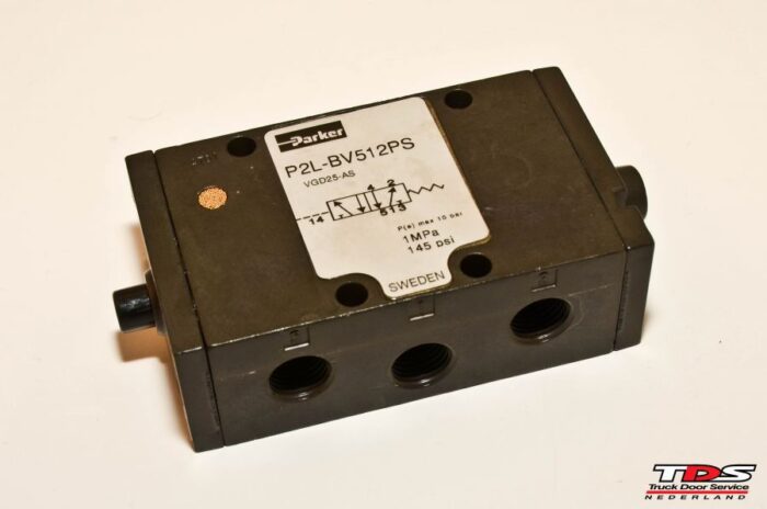 Ventiel 5/2 P2LBV512PS pneumatisch (VGD25AS), Parker
