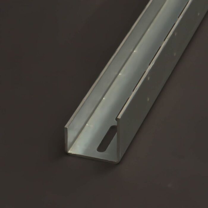 Montage U-profiel tbv toppaneel Polar Plus pneumatisch (Nieuw) verzinktpolar - Afbeelding 2