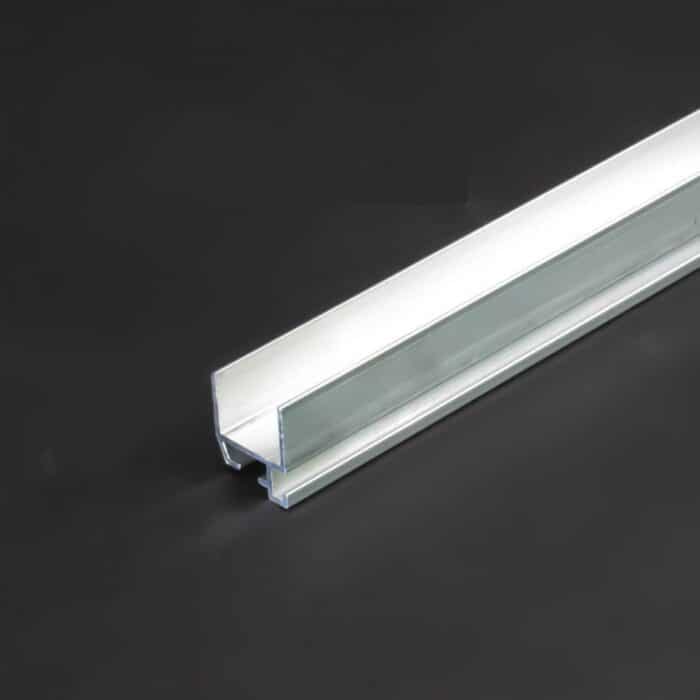 FIT, Bois bodemrubberhouder alu lgt.2440 mm FIT