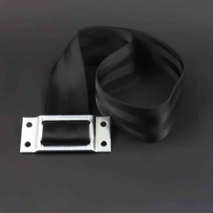 Treklus nylon 500mm compleet met houder verzinkt