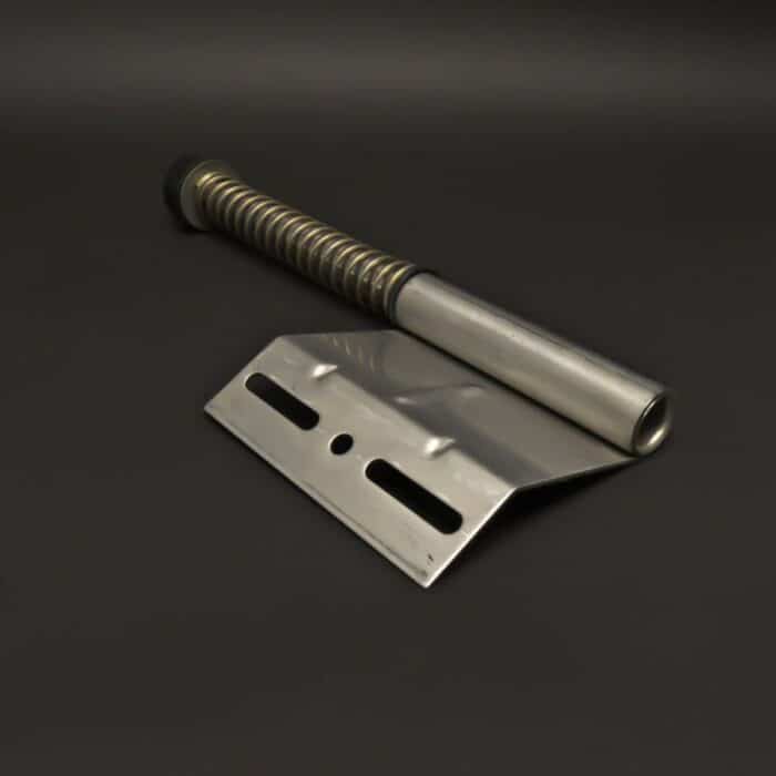 Veerbuffer kort RVS  links - Afbeelding 2