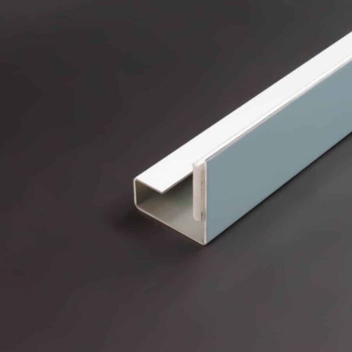 Topprofiel Polar Plus lgt.2500mm, aluminium witpolar - Afbeelding 2