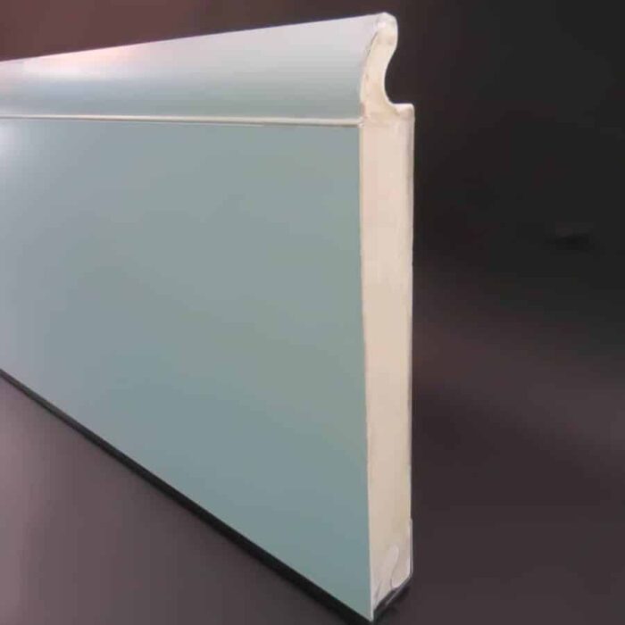 FIT, Husky Bodempaneel 400 x 2500 mm met besag en rubber  Pneumatische Versie