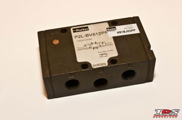 Ventiel 5/3 G1/4 pneum. "dodeman/puls", Parker