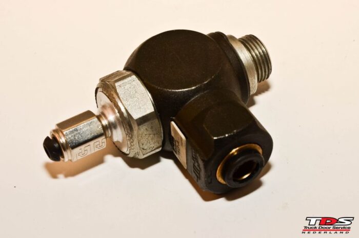 Blokkerventiel G3/8 8mm insteek 4mm stuurleiding, Parker