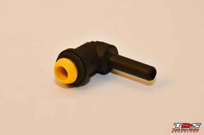Haakse koppeling 6mm