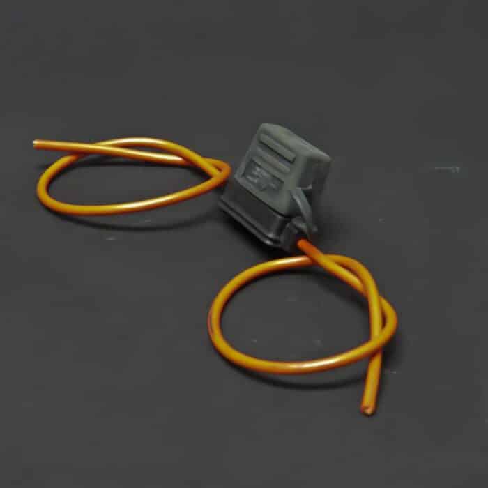 Zweefzekeringhouder 2,5mm2 / rood spatwaterdicht
