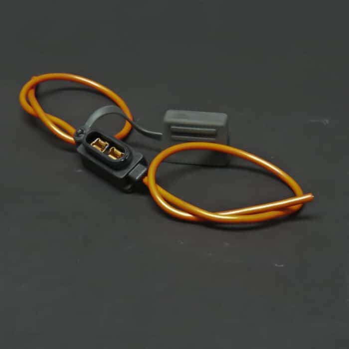 Zweefzekeringhouder 2,5mm2 / rood spatwaterdicht - Afbeelding 2