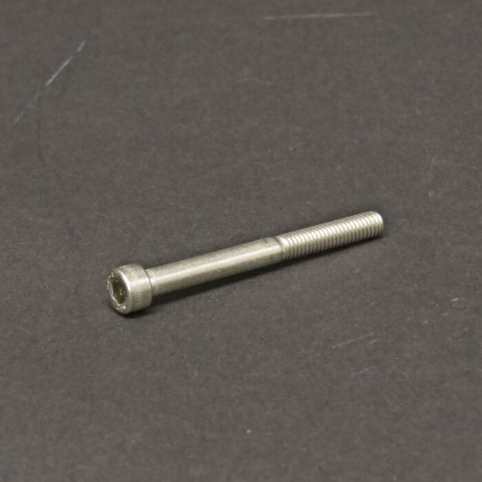 Inbusbout M12 x 60mm RVS A2 DIN912