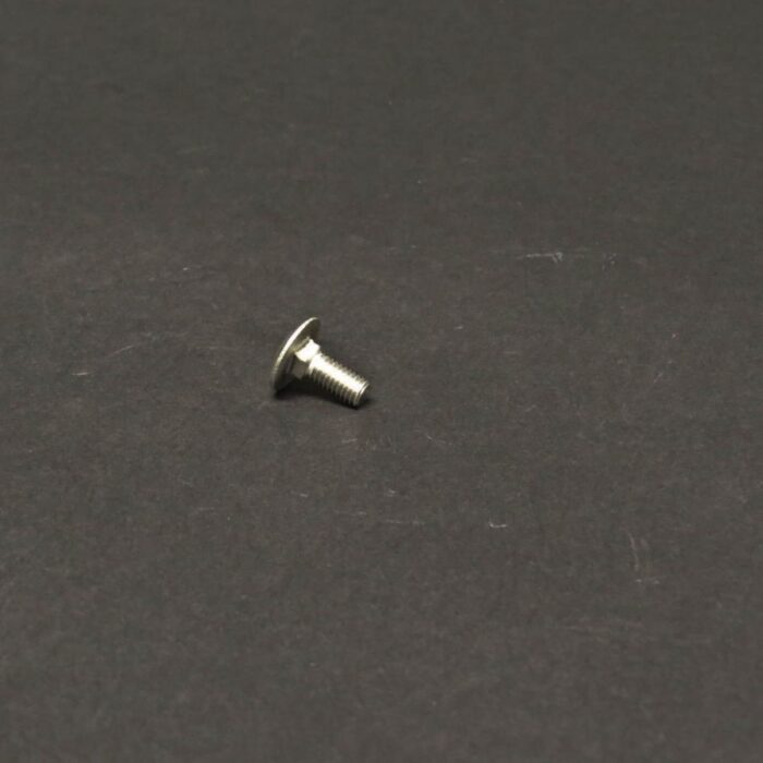 Slotbout M6 x 12 mm RVS (voor stalen eindscharnieren)