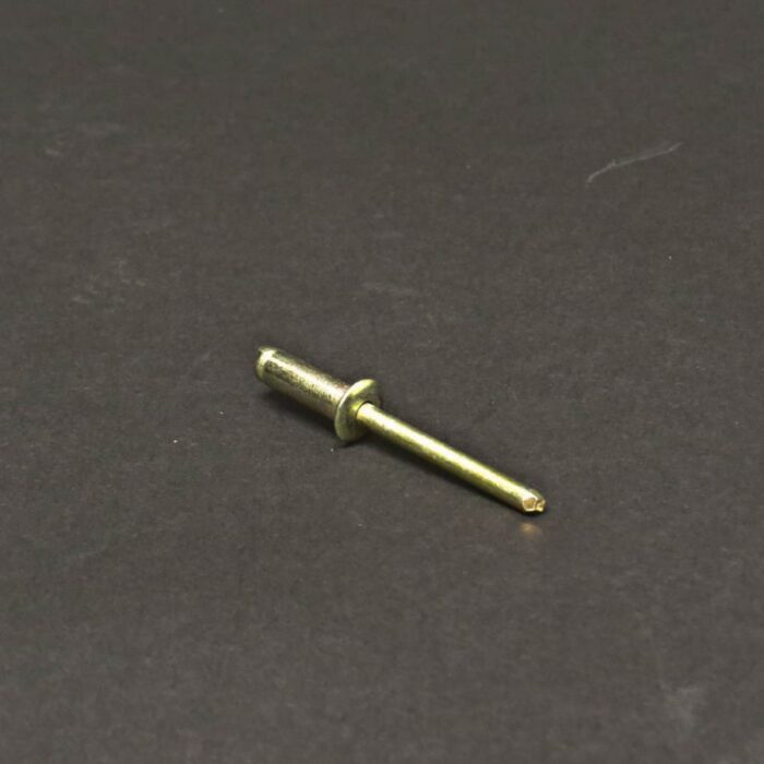 Popnagel 6,4x18,5mm, verzinkt staal, geel