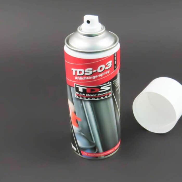 Spuitbus TDS03 smeermiddel met rubberspray 400ml.