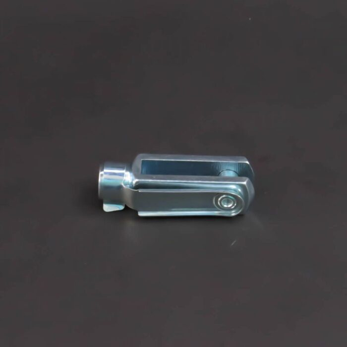 Stelgaffel met verende pen M8 x 32 mm DIN71752 - Afbeelding 2